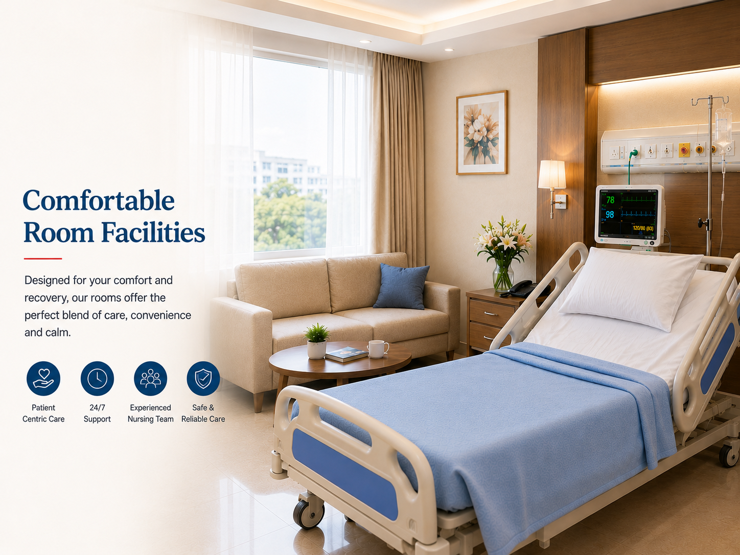 Comfortable Room Facilities